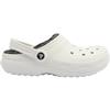 CROCS 203591 10M LINED CLOG - WHITE GREY